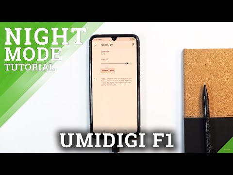 How to Turn On Night Light in UMIDIGI F1 – Blue Light Filter