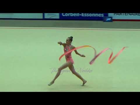 Elena BOLOTINA (BLR) ribbon - 2016 Corbeil senior AA