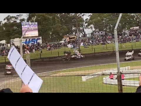 Sprint Car Crash Compilation Australia Part 1
