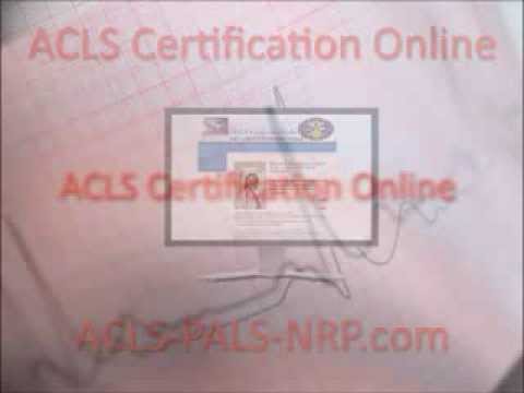 ACLS Certification Online