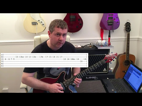 Rock Licks Guitar Tuition  video.