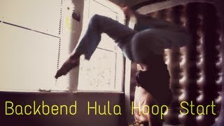 preview picture of video 'Back bend hula hoop start'