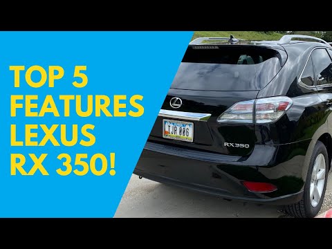 5 Things You Probably Didn't Know About Lexus RX 350!