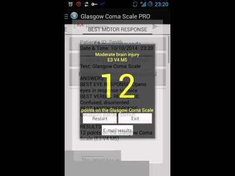 Glasgow Coma Scale Video