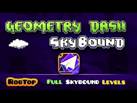 Geometry Dash SkyBound ~ All Levels 1-5 + Coins - Geometry Dash (Fanmade)