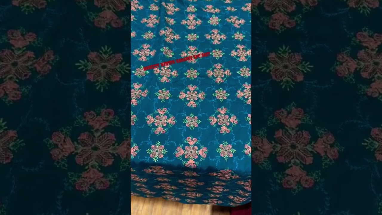 Unstitched Bareeze Karandi Suit | Winter Luxury 3PC Winter Breeze in Bareeze | Embroidered Karandi