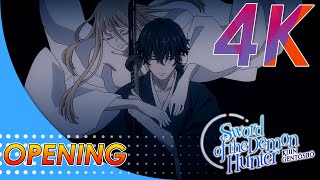 Sword of the Demon Hunter: Kijin Gentosho Opening | Creditless | 4K 60FPS |