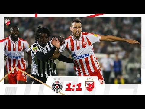 Partizan - Crvena zvezda 1:1, highlights