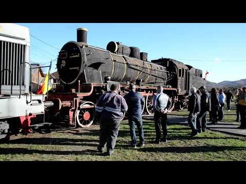 LA 230-214 a depoului Simeria, întîmpinată la  Brad, locul de pensionare