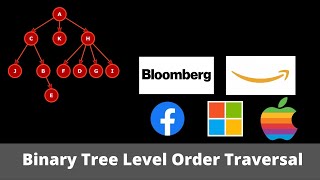 YouTube video 'BINARY TREE LEVEL ORDER TRAVERSAL | PYTHON SOLUTION | LEETCODE # 102'
