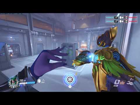 Overwatch | Tyrande Symmetra Gold Weapon In-game | Blizzcon 2019