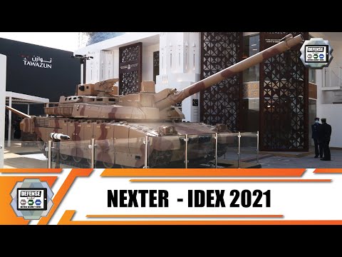 IDEX 2021 French company Nexter presents its full range of defense products and combat vehicles
