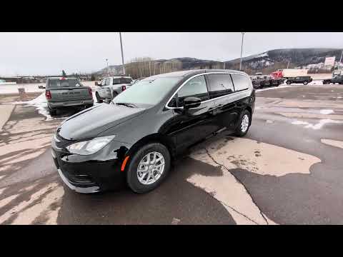 2026 Chrysler Grand Caravan SXT 2WD in Black for sale at Frontier Chrysler Dodge Jeep Ram Fiat Ltd. in Smithers, BC