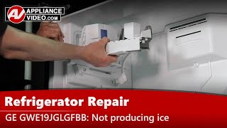 GE Refrigerator Repair - Not Producing Ice - Ice Maker Assembly