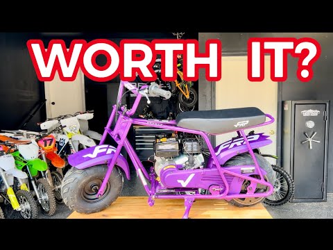 Testing the GMB100 4-Stroke 99cc Mini Bike!