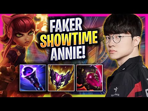 FAKER SHOWTIME WITH ANNIE! - T1 Faker Plays Annie MID vs Ryze! | Season 2025