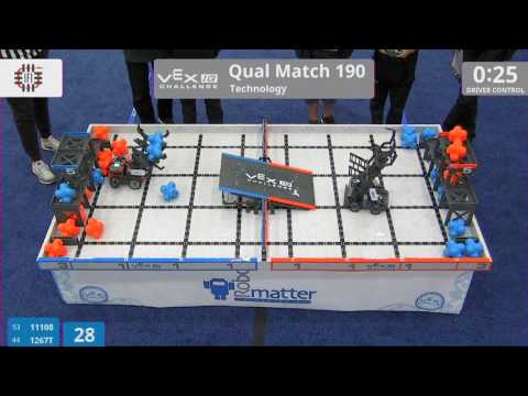 2017 VEXIQ Midd Tech Q190 (11108 1267T) Score 58