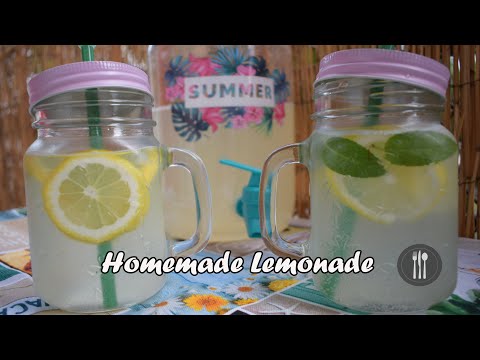 Easy Homemade Lemonade | Lemonade Recipe with real Lemons