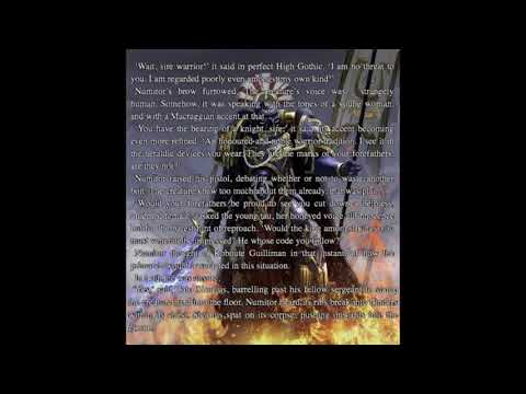 Cato Sicarius Needs to Chill the Fuck Out | Warhammer 40K Book Excerpt (plz hire me, Black Library)