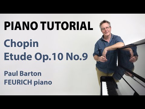 Featured image from Piano Tutorial: Chopin Etude, Op. 10, No. 9