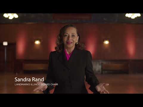 Sandra Rand, Landmarks Illinois Board Chair, welcome video
