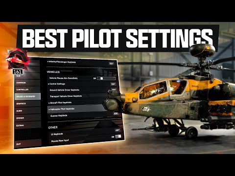 The BEST Attack Helicopter Pilot Settings and Key binds in Battlefield 6!