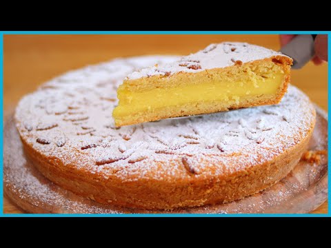 La TORTA DELLA NONNA come una volta 💛 | Ricetta autentica e semplice