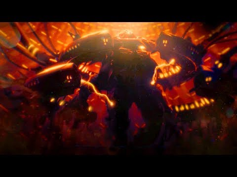 Joined Protoss Forces Destroy Amon's Host Body on Aiur (Starcraft 2)