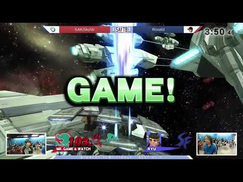 Saturdays are for the Boys February Winners Semis - SAK|Skylar (Game & Watch) vs Ronald (Ryu)
