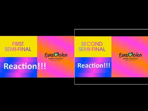 First & Second Semi-Final Roundup (Running Order) - Eurovision Song Contest 2024 Reaction!!