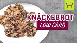 Das LECKERSTE LOW CARB KNÄCKEBROT der WELT. Low Carb Rezepte. Coach Cecil