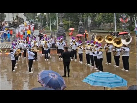 Banda Marcial MASP SHOW no 3º Festival de Fanfarras e Balizadores