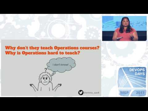 devopsdays Minneapolis 2017 - Emma Sax - DevOps in Education: A Virtually Non-Existent Course