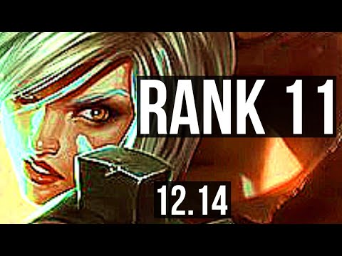 RIVEN vs ORNN (TOP) | Rank 1 Riven, 10/1/10, Legendary, Rank 11, 400+ games | EUW Challenger | 12.14