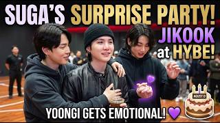 Download lagu JIKOOK & BTS Surprise Suga at HYBE — Yoongi Gets Emotional! Jimin & Jungkook’s Sweet Moment 💜 mp3