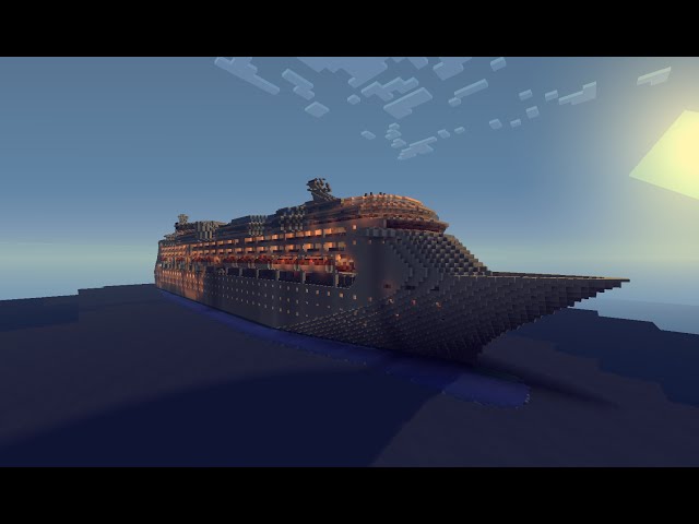 Enchantment of the Seas [1:1 Scale - Real Cruise Ship] + [Full Interior]  [1.8] (POP REEL!) Minecraft Map