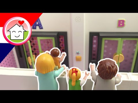 Playmobil filmpje Nederlands Mystery Parkour - Wat zit er achter de deur? - Familie Huizer