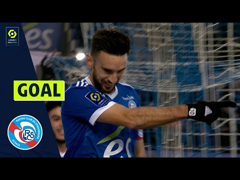 Goal Adrien THOMASSON (84' - RCSA) RC STRASBOURG ALSACE - MONTPELLIER HÉRAULT SC (3-1) 21/22