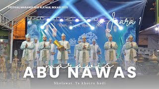 Download lagu Wow‼️ Marawis Abu Nawas Ft Bang Iman - Festival Marawis Nur Ala Nur, Bekasi 2025 mp3