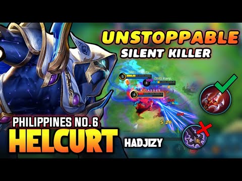 UNSTOPPABLE ! Helcurt Best Build & Emblem | Top Global Helcurt Gameplay | MLBB ✓