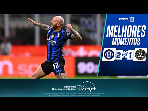 Gols e lances de Internazionale x Udineze