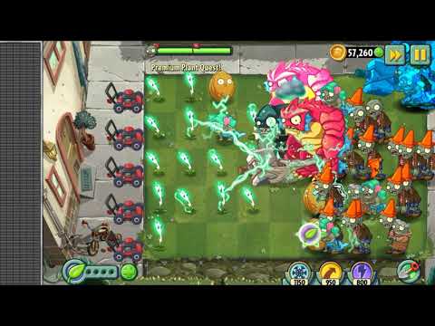 PVZ2 | LIGHTNING REED PREMIUM PLANT QUEST | PLANTS VS ZOMBIES 2