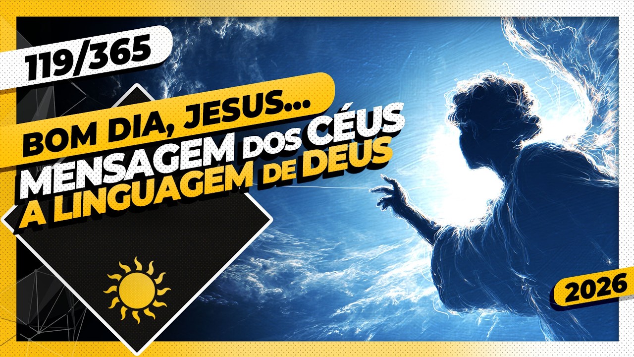 MENSAGEM DOS CÉUS: A LINGUAGEM DE DEUS - Bom dia, Jesus! 119/365 (2026)