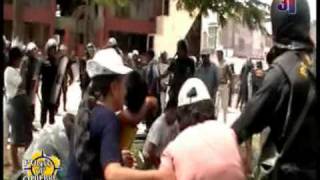 IMÁGENES DE LOS HERIDOS Y DETENIDOS