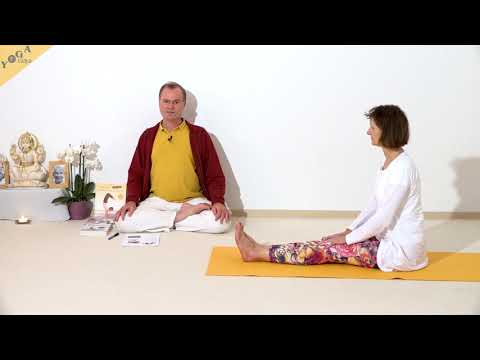 Intensive Dehnung des Ostens Purvottanasana - Yoga Asana Lexikon