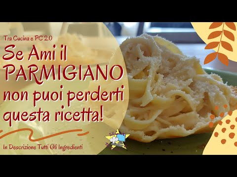 Se ami il parmigiano non perderti questa ricetta! fettuccine alfredo in parmesan basket
