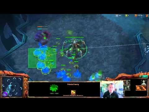 EGIdrA [FPVOD w/C] vs xGKingJazBas - [ZvZ Xel'Naga Caverns 1v1]