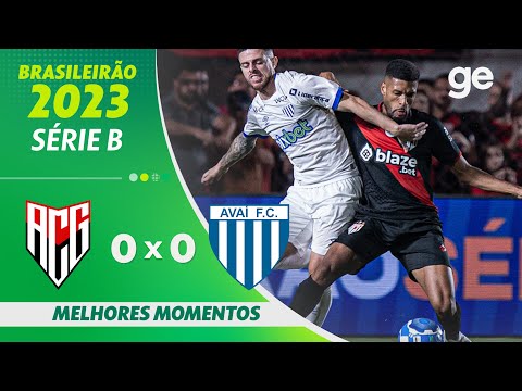 Gols e lances de Atlético-GO x Avaí