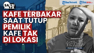 Api Muncul dari Lantai Dua, Kebakaran Hanguskan Usaha Kafe di Gorontalo, Pemilik Alami Kerugian