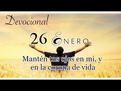 26 de Enero Devocional del día de hoy |  Devocionales cristianos cortos | Devocionales diarios